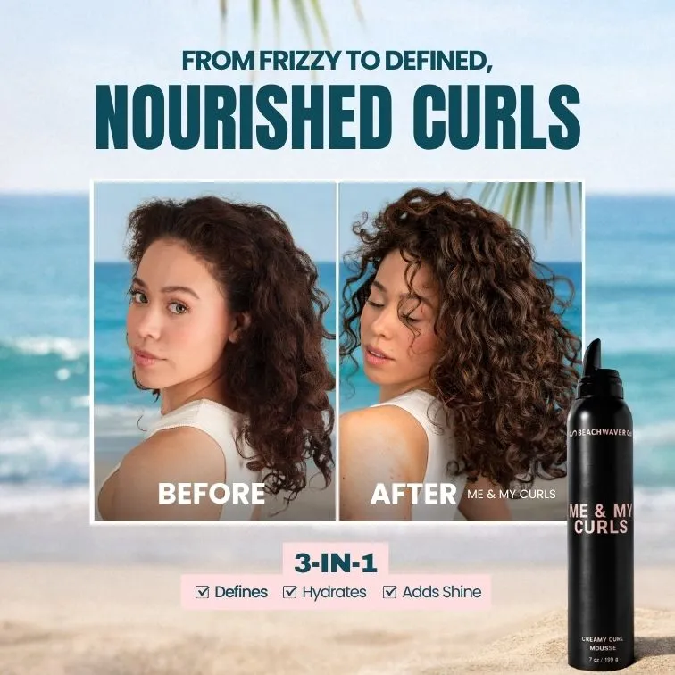 Me & My Curls Creamy Curl Mousse - Image 6